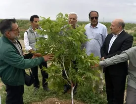 بازدید سرمایه گذاران خارجی کشورهای حوزه خلیج فارس از پروژه های بخش کشاورزی منطقه آزاد ماکو