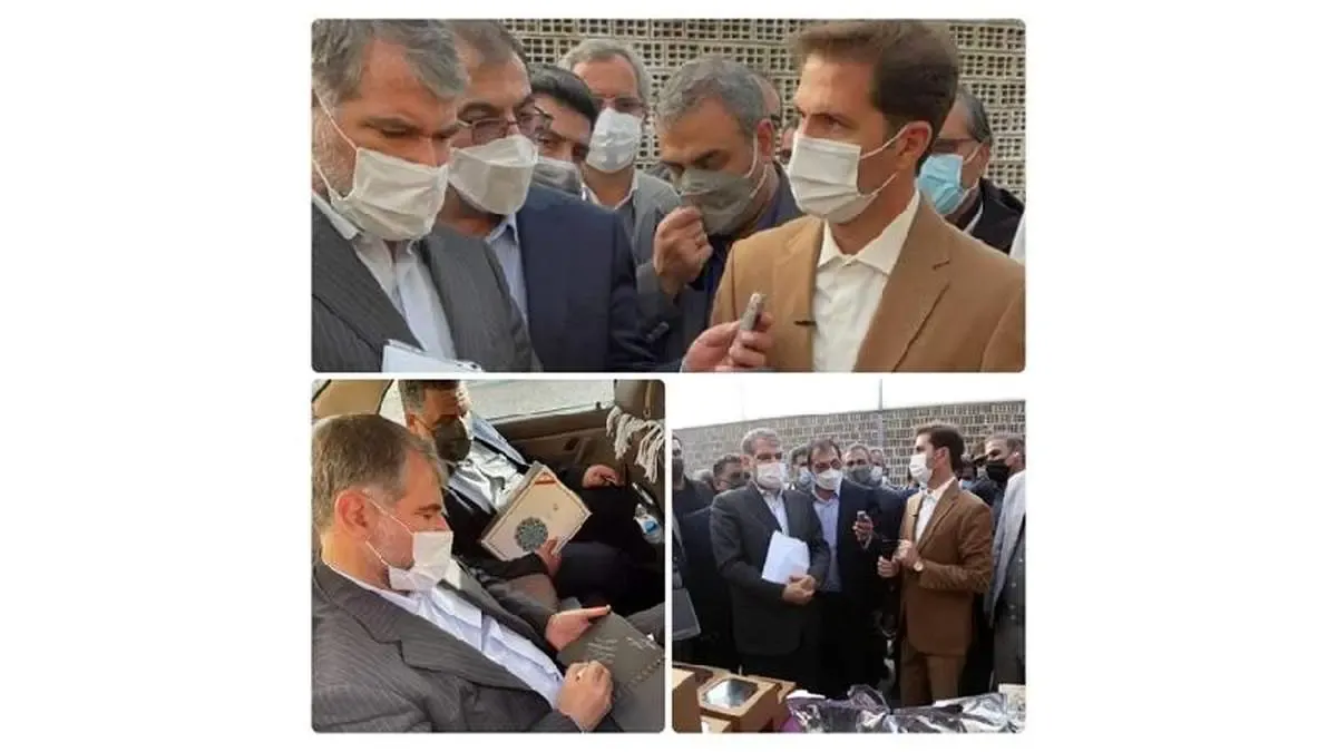 بازدید وزیر جهاد کشاورزی از طرح های مشارکتی بانک کشاورزی در استان یزد