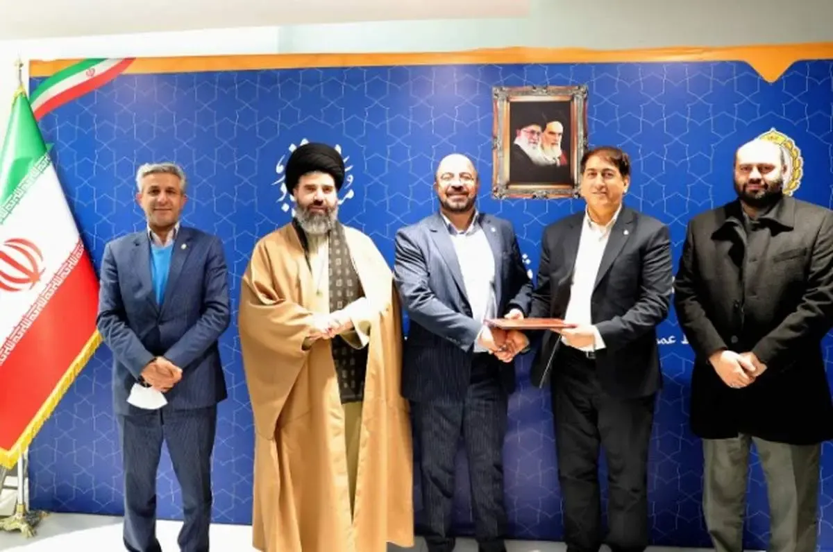 افتتاح ساختمان جدید شعبه بومهن بانک ملی ایران