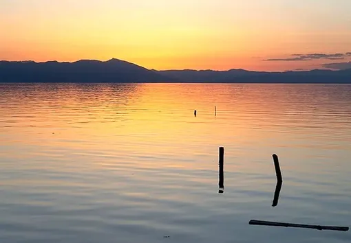 افزایش وسعت دریاچه ارومیه /عکس : مجتبی اسماعیل زاد