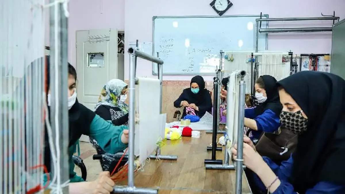 مرکزی برای توانبخشی، آموزش و اشتغال افراد توان‌یاب/عکس :تهمینه رحمانی