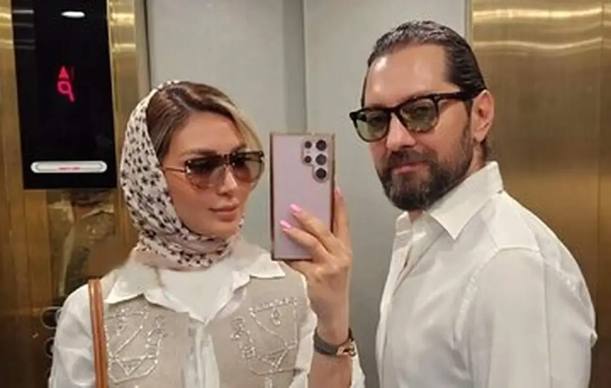 جشن تولد پسر بهرام رادان و مینا مختاری/عکس