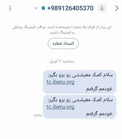 کمک معیشتی رو برو بگیر، خودم هم گرفتم!