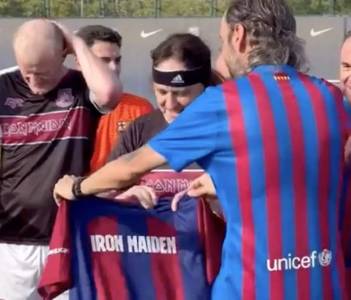 حضور یک گروه افسانه‌ای موسیقی متال در کمپ بارسلونا