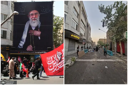 رواق کشوردوست به دلیل حضور کفن‌پوشان تعطیل شد