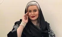 مدلینگ جذاب نعمیه نظام‌دوست با لباس مجلسی/ تصاویر