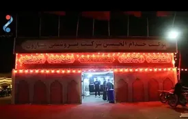 خدمات رسانی ۲۴ ساعته موکب پتروشیمی مارون به زائران حسینی