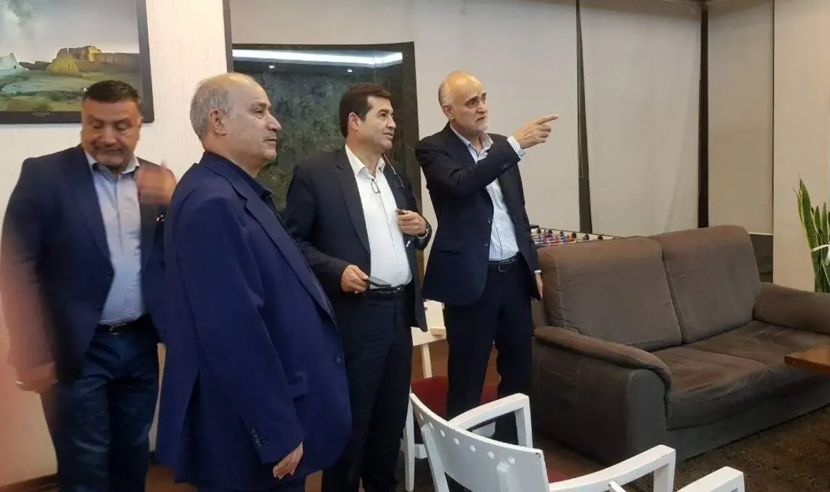 دیدار دنیامالی با تاج و نبی/ عکش