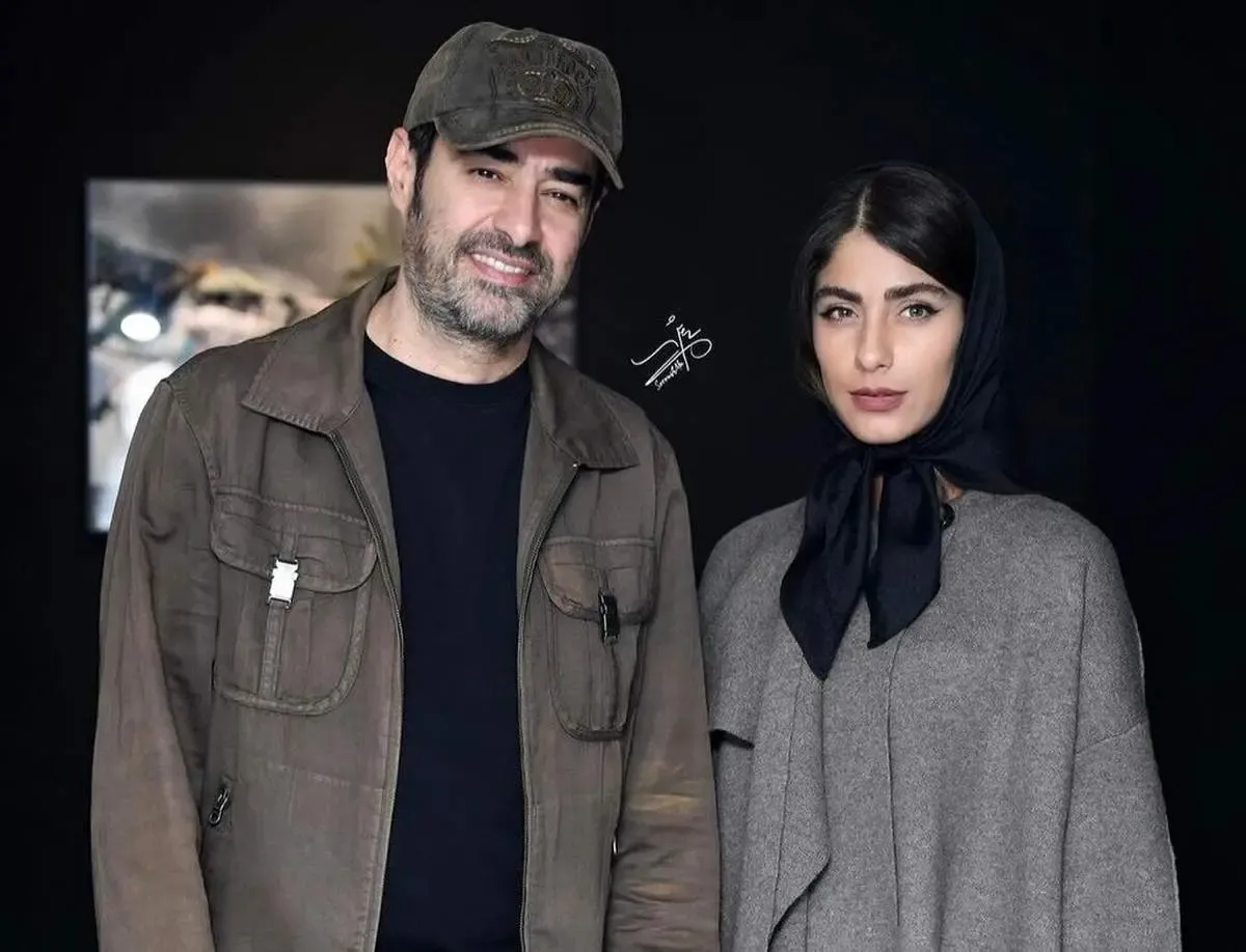 استایل خاص شهاب حسینی و ساناز ارجمند در خارج/ عکس