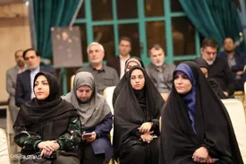 المیرا شریفی مقدم در مراسم بزرگداشت شهدای خدمت در رسانه ملی/ عکس