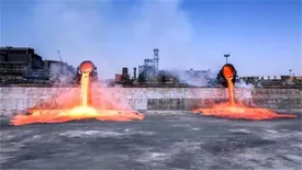 دست‌یابی به ركورد حمل پاتیل سرباره با كمترین توقف به كوره‌های قوس الكتریكی