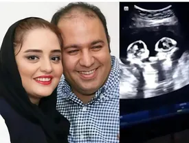 نرگس محمدی و علی اوجی صاحب دوقلو شدند/ عکس