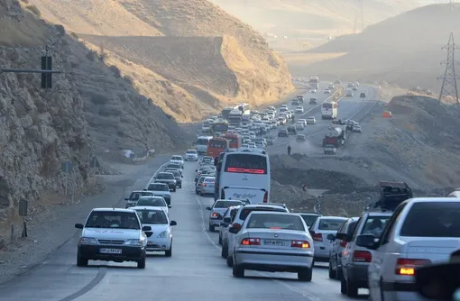 ترافیک سنگین در این بزرگراه؛ آخرین وضعیت جاده‌های کشور