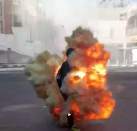 دردناک ترین عکسی که از چهارشنبه‌سوری امسال وایرال شد