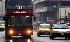 پژو و پراید به عنوان تاکسی زرد رنگ در خیابانهای بغداد/عکس