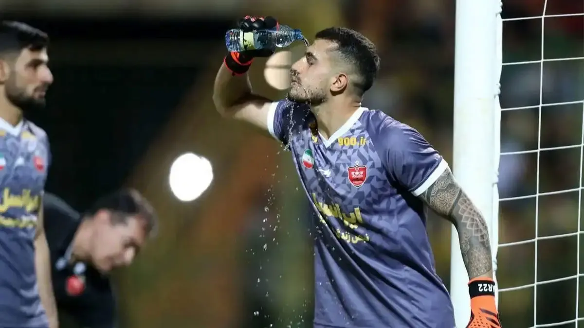 دروازه‌بان جوان پرسپولیس تاریخ‌ساز شد