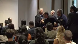 اعتراض ارامنه به برگزاری یک کنفرانس در آمریکا