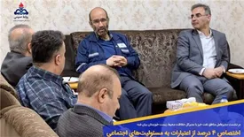 اختصاص ۴ درصد از اعتبار پروژه‌های مناطق به مسئولیت‌‌های اجتماعی