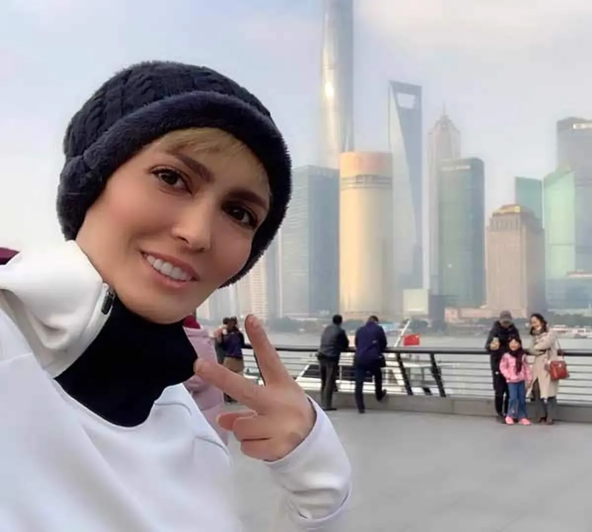 اشک‌های خشن‌ترین زن ایران/ عکس