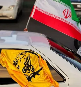 رژه خودرویی و موتوری رزمندگان فاطمیون در تهران/ تصاویر