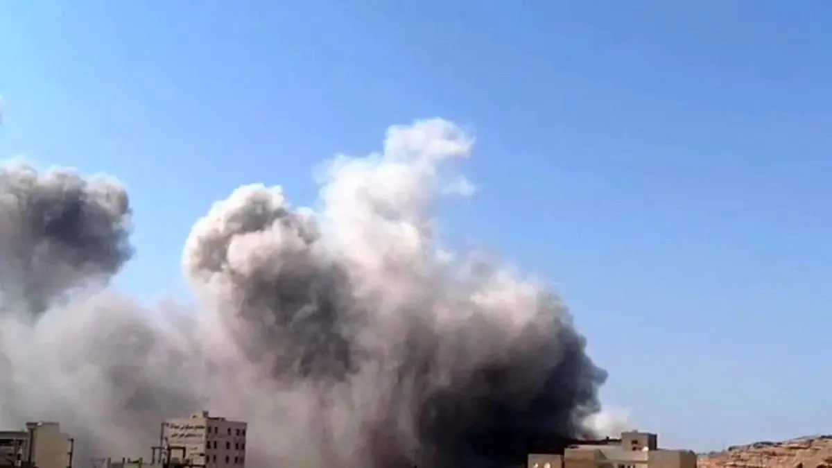 آغاز حمله هوایی آمریکا/ فیلم