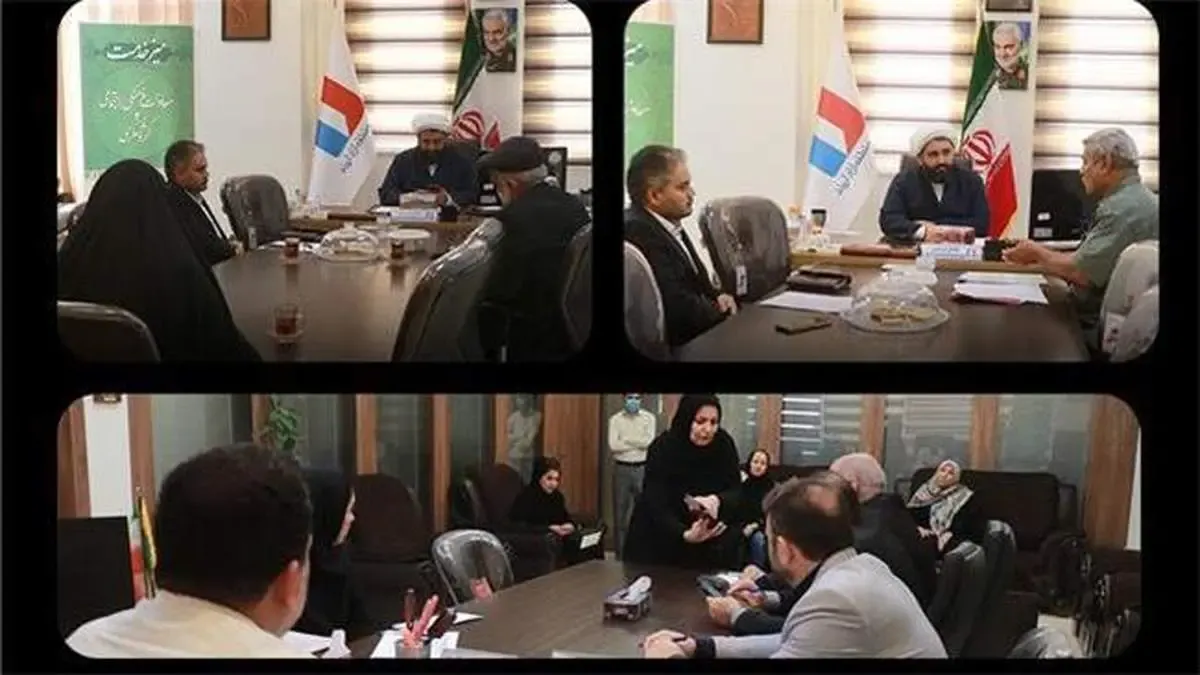 برپایی میزخدمت در دو معاونت عمرانی و فرهنگی سازمان منطقه آزاد اروند