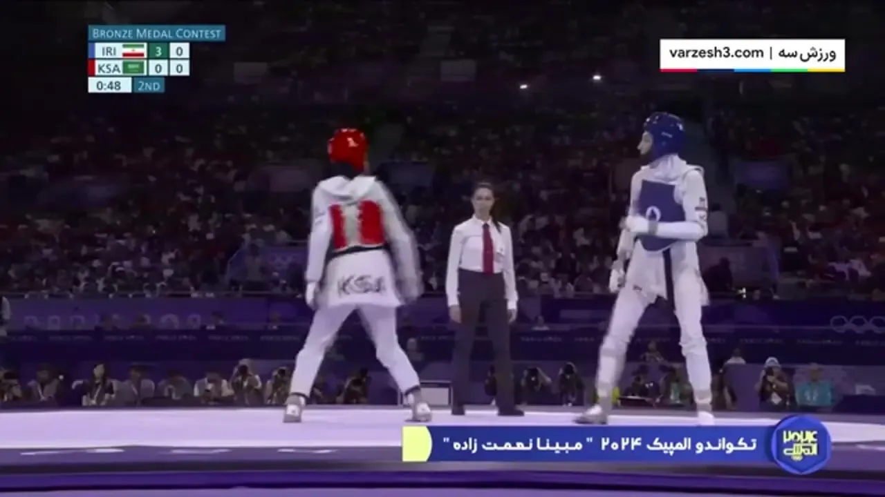 شاهکار دختر ۱۹ ساله ایران؛  مبینا برنز گرفت/ فیلم