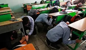 در پی زلزله مدارس چند شهرستان خراسان رضوی تعطیل شد