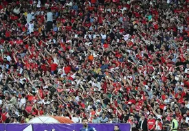 تشویق خطیر توسط هواداران پرسپولیس!
