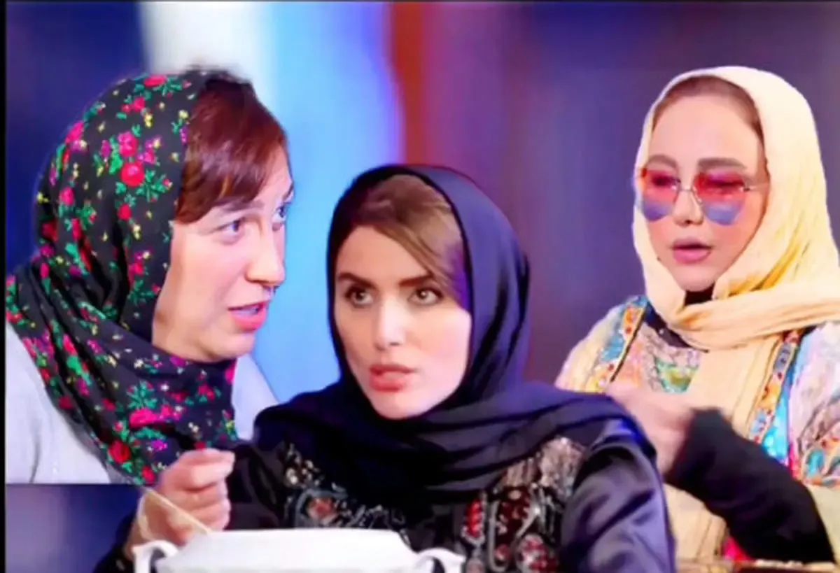 ببینید / دعوای لفظی بهنوش بختیاری و رها خدایاری در برنامه شام ایرانی