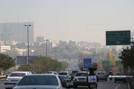 شاخص آلودگی هوای تهران شنبه ۱۱ بهمن ۱۴۰۴