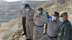 بازدید مدیرعامل شرکت مس از مجتمع مس سرچشمه و شهربابک
