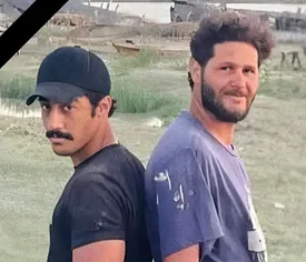 عکسی تلخ از دو سینماگر جوانی که دیروز غرق شدند