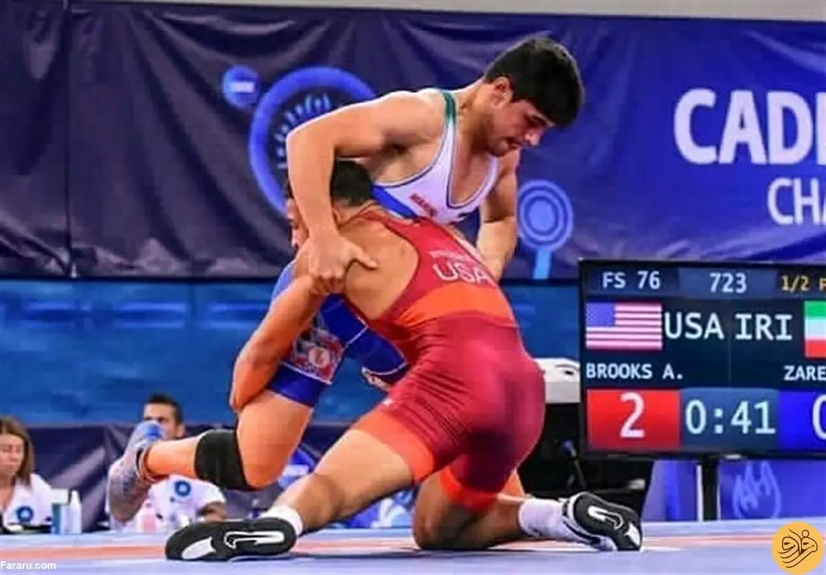 کشتی‌گیر ایرانی مبارزه‌اش با برنده دیوید تیلور را تعریف کرد