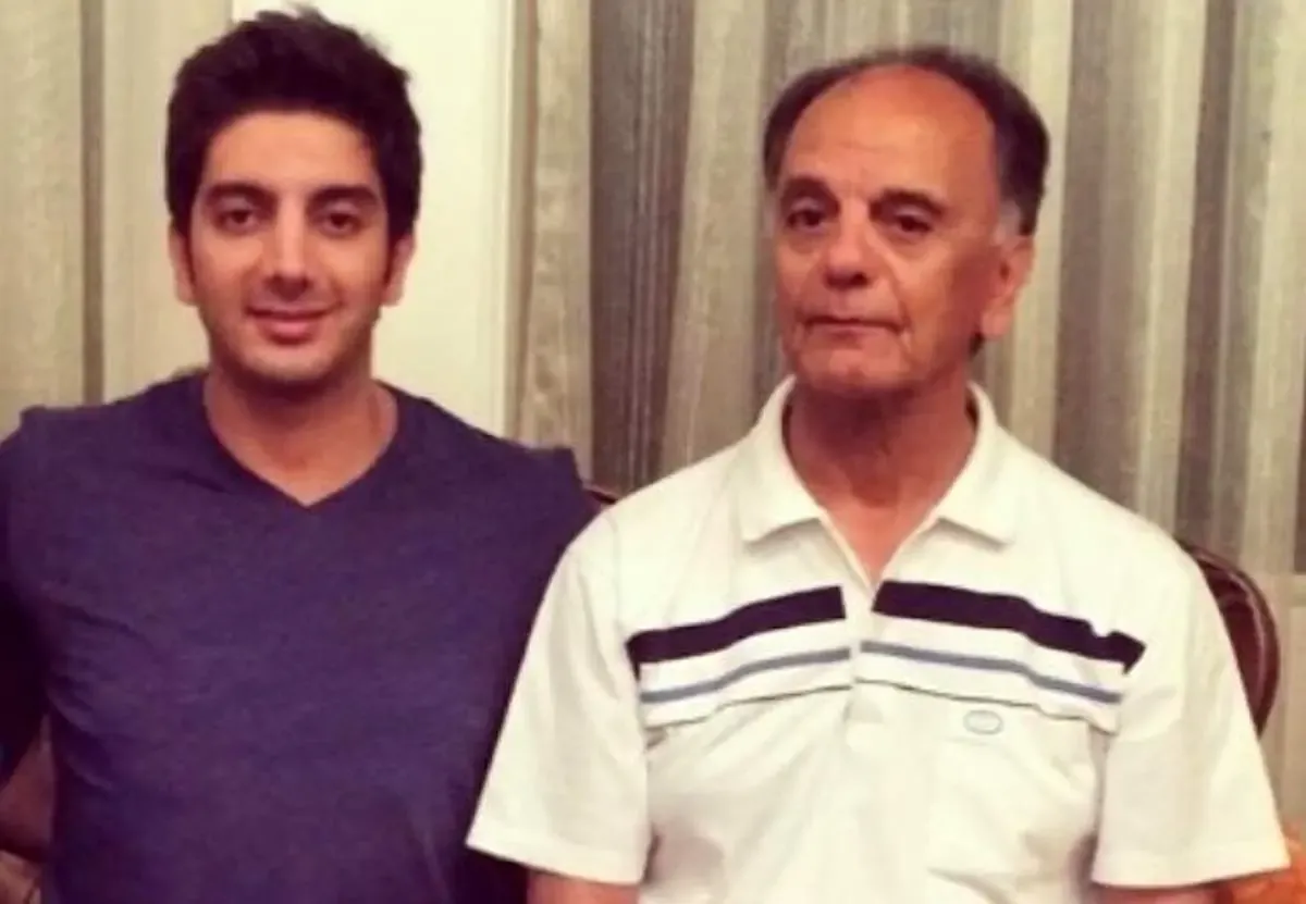 فرزاد فرزین از بابای باکلاس و خوشتیپش رونمایی کرد