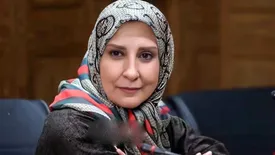 قاب دوستانه مرجانه گلچین و همسر خواننده مشهور