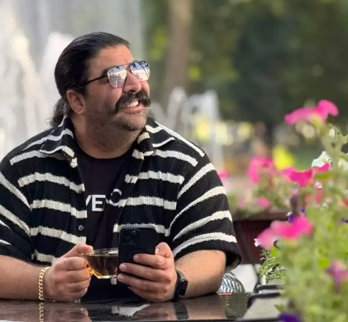 چهره متفاوت و جدید بهنام بانی/ عکس