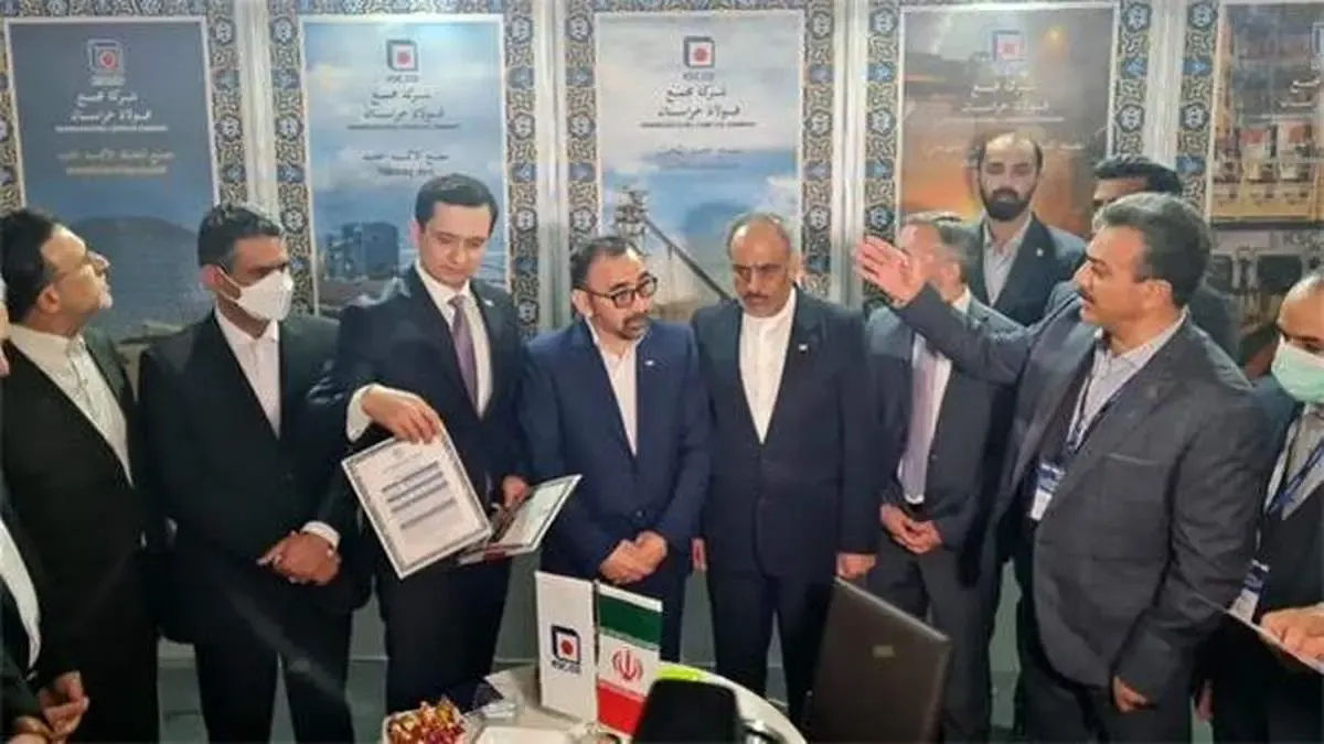 فولاد خراسان میزبان بازرگانان تاجیکستان و آسیای میانه