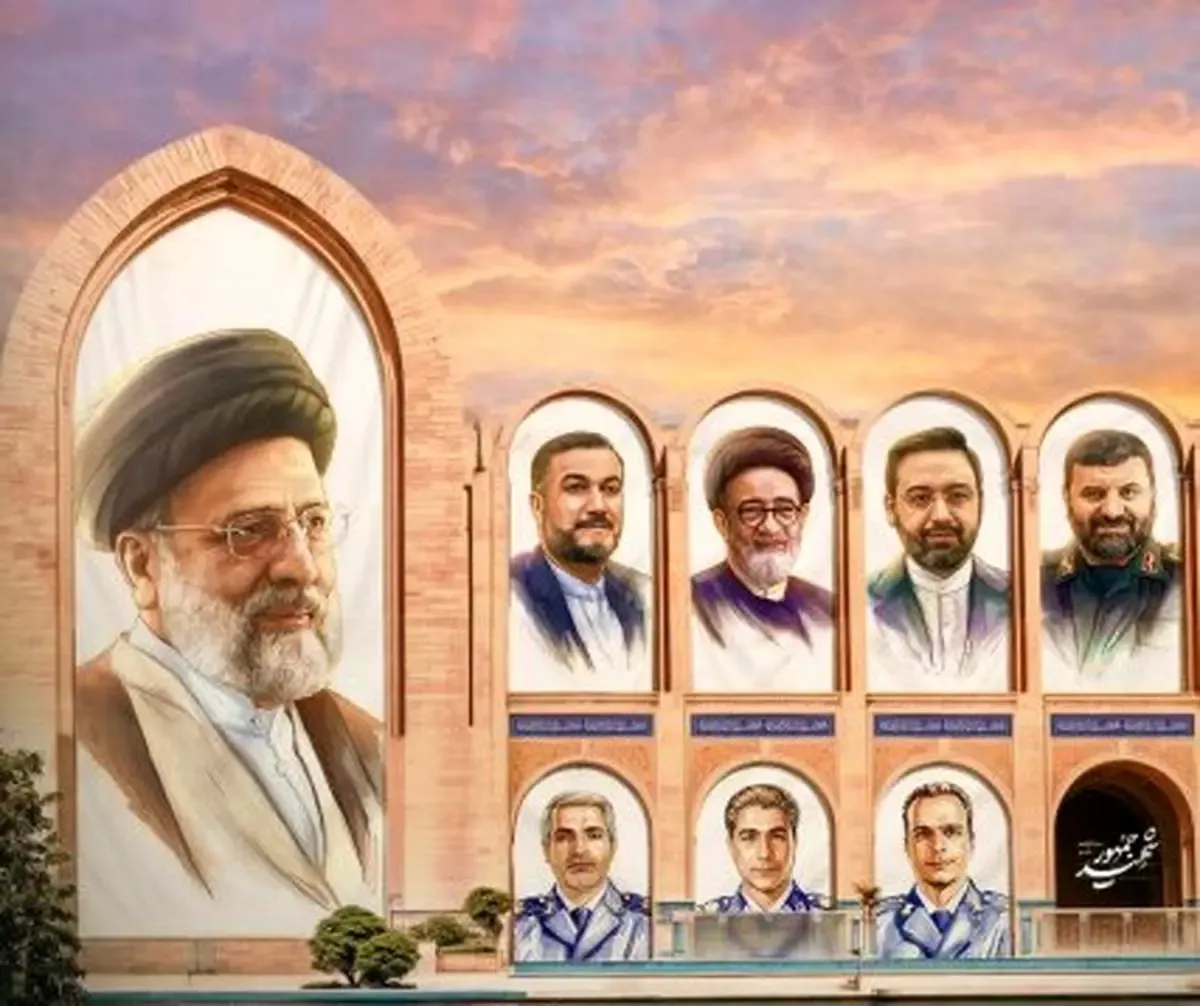 حمید نوری در مراسم چهلم ابراهیم رئیسی/ عکس