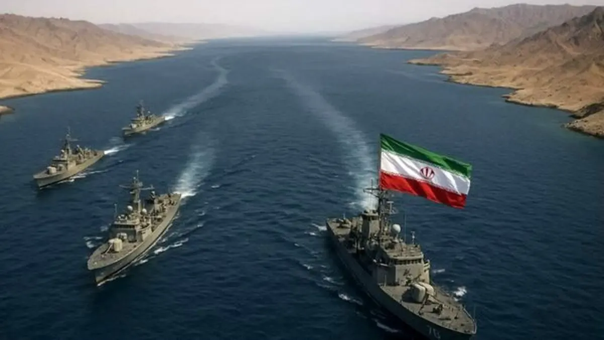 طلایی‌ترین برگ ایران روی آب‌های هرمز