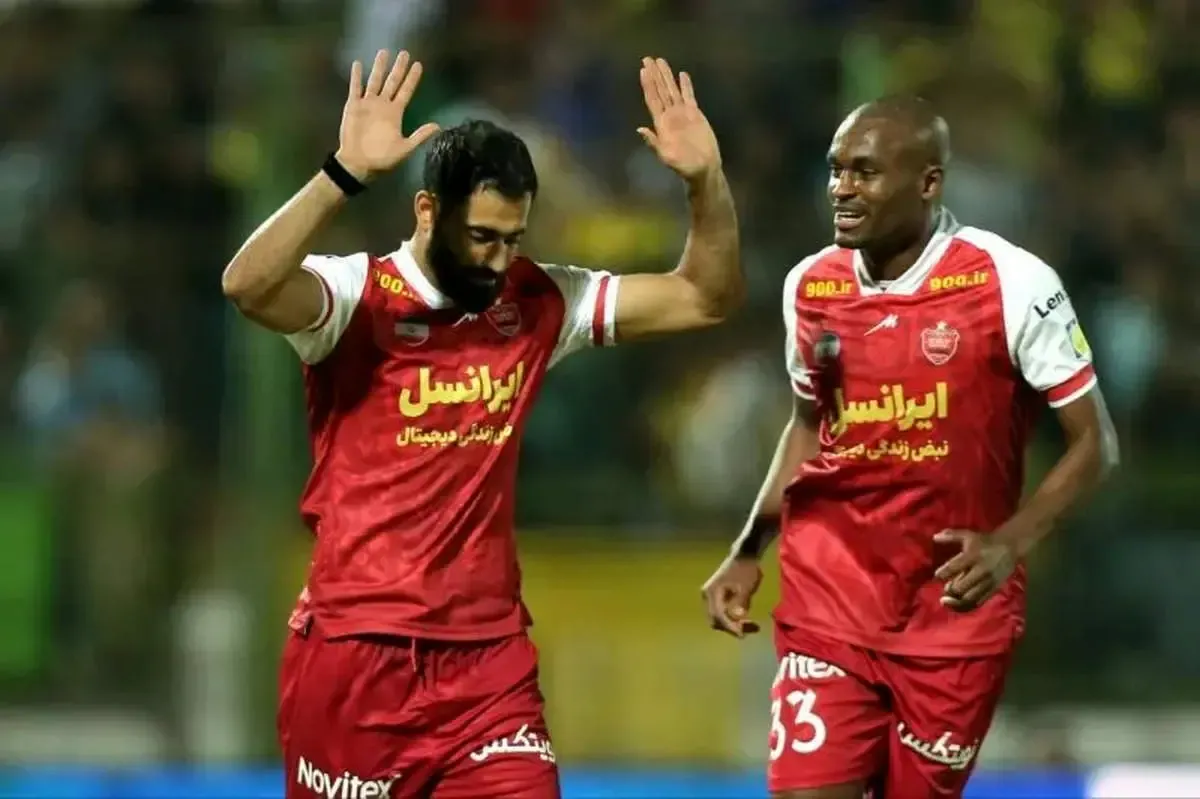 چرا کنعانی‌زادگان بعد از گل زدن خوشحالی نکرد؟/ عکس