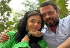 استوری رمانتیک نفس بازغی در بغل پدرش