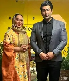 ست الهام حمیدی و همسرش در کنسرت/ عکس