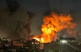 امروز دهم فروردین به تهران و بابلسر و زنجان و اصفهان و خوزستان حمله شد