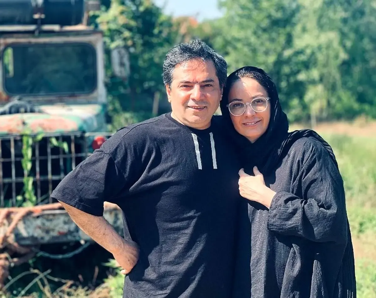 سلفی جالب احمد مهران فر و نسرین نصرتی در سریال پایتخت / عکس