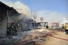 آتش‌سوزی در تهران/ جزئیات