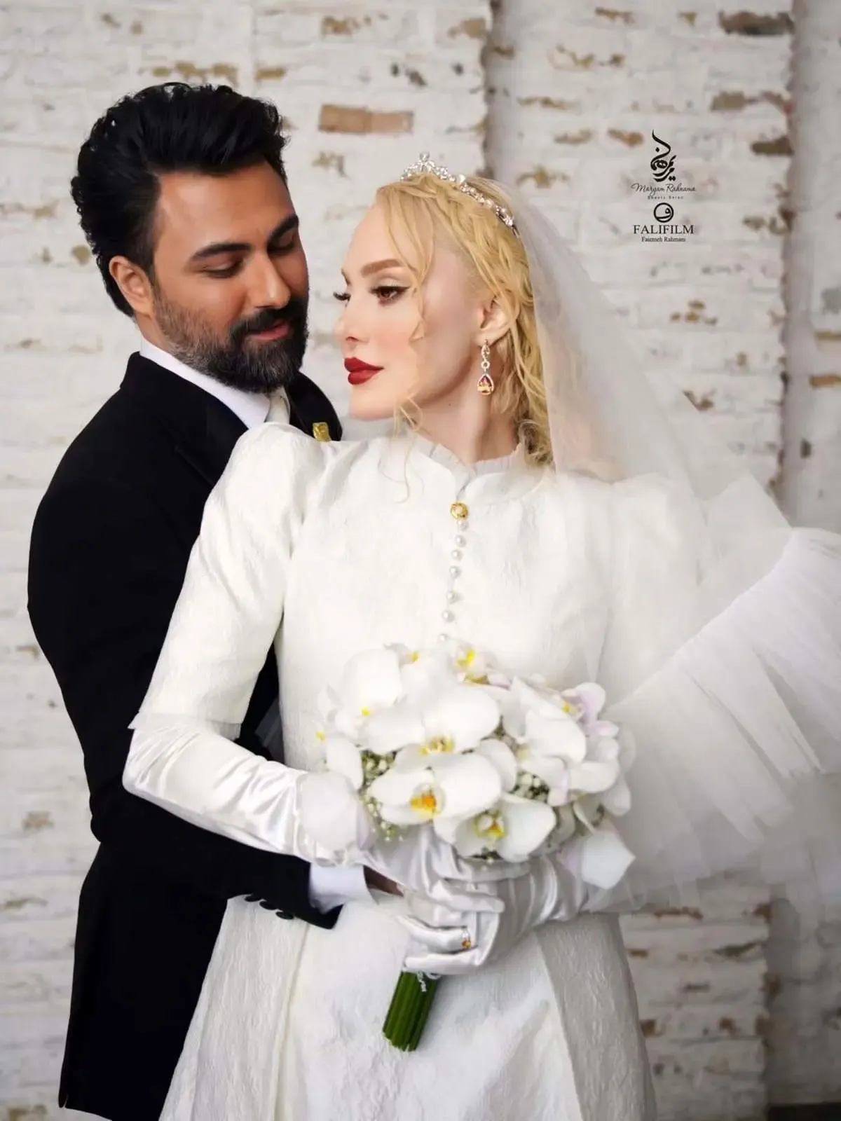 استایل جذاب شقایق فراهانی در جشن عروسی آرام جعفری/ عکس