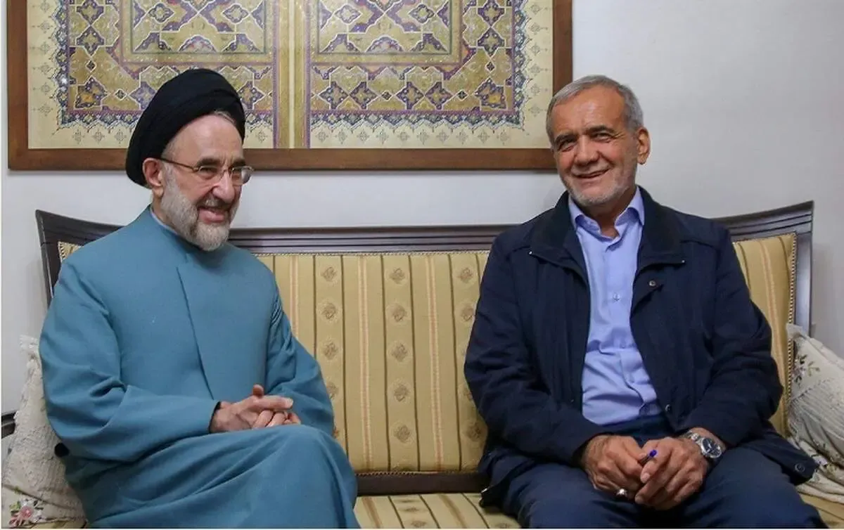 حمایت قاطع سید محمد خاتمی از این کاندیدا /  به پزشکیان رای خواهم داد