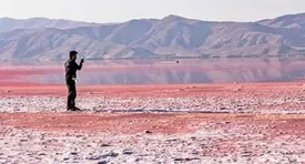 فاضلاب شهری جان تالاب مهارلو را به لب رسانده