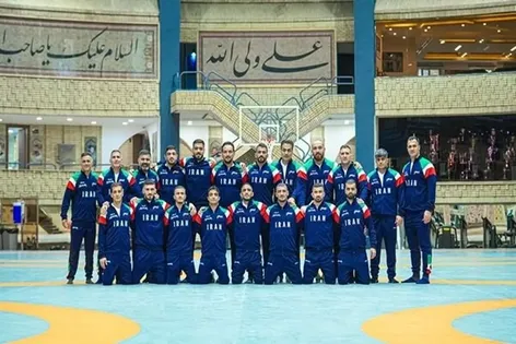 رقص مازنی کشتی‌گیران در قزاقستان/فیلم